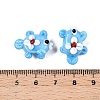 Handmade Lampwork Bumpy Beads Strands LAMP-T021-25D-4
