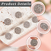 20Pcs Alloy Shank Buttons FIND-CY0001-62-5