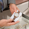 Lint Cloth Bracelet Pillow Jewelry Displays BDIS-WH0008-03B-9