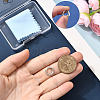 1Pc 925 Sterling Silver Spring Gate Rings STER-BBC0008-71-3