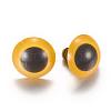 Craft Plastic Doll Eyes Stuffed Toy Eyes DIY-R039-14mm-03-2