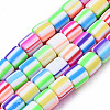 Handmade Polymer Clay Bead Strands CLAY-ZX006-01M-2