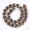 Electroplate Glass Beads Strands X-EGLA-S188-09D-2
