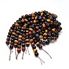 Natural Tiger Eye Beads Strands X-G-F173-14-4mm-2
