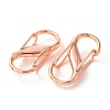 Zinc Alloy DIY Bags Adjustable Clasps Accessories PALLOY-A068-06RG-2