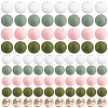 100Pcs Silicone Beads SIL-PA0001-39A-7