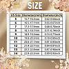 18Pcs 18 Styles 201 Stainless Steel Finger Rings RJEW-SC0001-37G-7