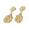304 Stainless Steel Stud Earrings EJEW-M250-02C-G-1
