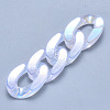 Imitation Jelly Acrylic Linking Rings OACR-S036-001B-B01-3