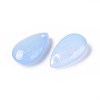 5Pcs Transparent Glass Beads GLAA-PW0001-25G-2