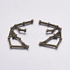 Alloy Cabochons PALLOY-L204-06AB-2
