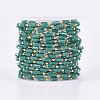 Handmade Glass Beaded Chains CHC-F008-B06-1