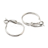 Iron Huggie Hoop Earring Findings IFIN-E025-01A-P-2