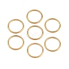 Ion Plating(IP) 304 Stainless Steel Closed Jump Rings STAS-G393-06G-09-1