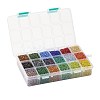 FGB 450G 18 Colors 12/0 Grade A Round Glass Seed Beads SEED-JP0012-15-2mm-6