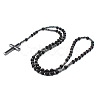 Black Labradorite & Black Hematite Pendant Necklaces PW-WG39403-01-3