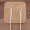 Alloy Cloud Hair Sticks OHAR-PW0006-15B-1