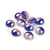 Opaque Glass Cabochons GGLA-S038-12P-10mm-1