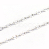 Tarnish Resistant 304 Stainless Steel Cable Chains CHS-L001-57-0.4mm-1