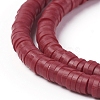 Handmade Polymer Clay Beads CLAY-R067-4.0mm-29-2