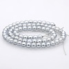 Pearl Luster Plated Glass Round Beads Strands GLAA-A025-6mm-PL02-2