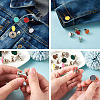 Alloy Button Pins for Jeans PALLOY-PJ0001-06-11