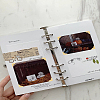 8Pcs Retro Hot Stamping Paper Photo Corner Self-Adhesive Stickers AJEW-LP0002-23-3