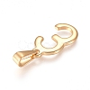 304 Stainless Steel Pendants STAS-L210-05G-G-2