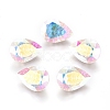 Glass Rhinestone Cabochons X-RGLA-G015-A02-001AB-1