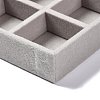 9-Grid Rectangle Velvet Jewelry Trays ODIS-O005-01B-3
