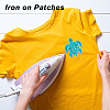 16Pcs 2 Style Polyester Computerized Embroidery Iron on/Sew on Patches PATC-DC0001-01-5