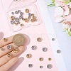 36Pcs 6 Styles 304 Stainless Steel Beads STAS-BBC0008-49-3