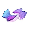 Spray Painted Glass Beads GLAA-Z007-02H-2