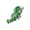 Brass Enamel Pendants KK-A277-03P-01-2