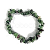 Natural Ruby in Zoisite Stretch Bracelets PW-WG56138-26-1