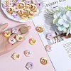 SUNNYCLUE 50Pcs 5 Styles Opaque Resin Imitation Food Cabochons RESI-SC0002-94-3