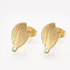 304 Stainless Steel Stud Earring Findings STAS-S079-67A-2