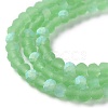 Imitation Jade Glass Beads Strands EGLA-A034-T3mm-MB09-4