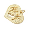 Brass Pendants KK-P293-36G-2