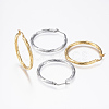 304 Stainless Steel Hoop Earrings EJEW-H322-17-1