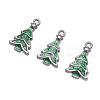 Alloy Enamel Pendants EAP0307Y-3
