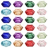 80Pcs 8 Colors Epoxy Resin European Beads RPDL-YW0001-16-2