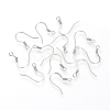 Tarnish Resistant 304 Stainless Steel French Earring Hooks X-STAS-S066-08-1