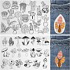 Bohemian Style Water Soluble Fabric PW-WG52032-03-1