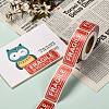 Fragile Stickers Handle with Care Warning Packing Shipping Label X-DIY-E023-04-5