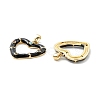 Rack Plating Brass Micro Pave Colorful Cubic Zirconia Pendants KK-D073-07G-05-2
