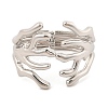 Alloy Wide Bangles for Women BJEW-L629-10P-2