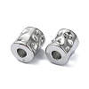 Non-Tarnish 304 Stainless Steel Beads STAS-C089-01C-P-2