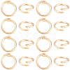 20Pcs Brass Open Jump Rings KK-BBC0023-10E-1