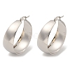Tarnish Resistant 202 Stainless Steel Hoop Earring EJEW-H003-09P-02-1